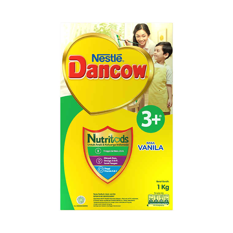 Susu bubuk Setara Dancow Rasa Vanila